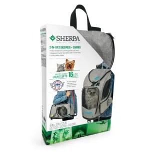 Sherpa Travel 2-in-1 Backpack Carrier for Dogs