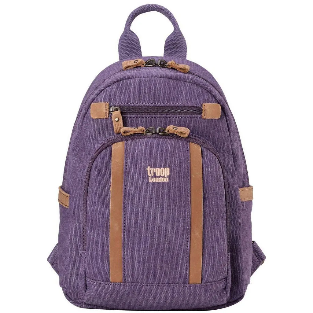 Small Canvas Backpack - Troop London Classic Canvas Backpack