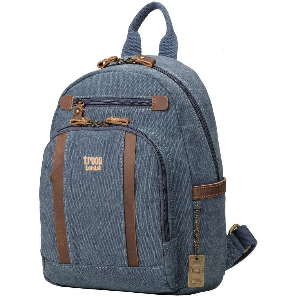 Small Canvas Backpack - Troop London Classic Canvas Backpack