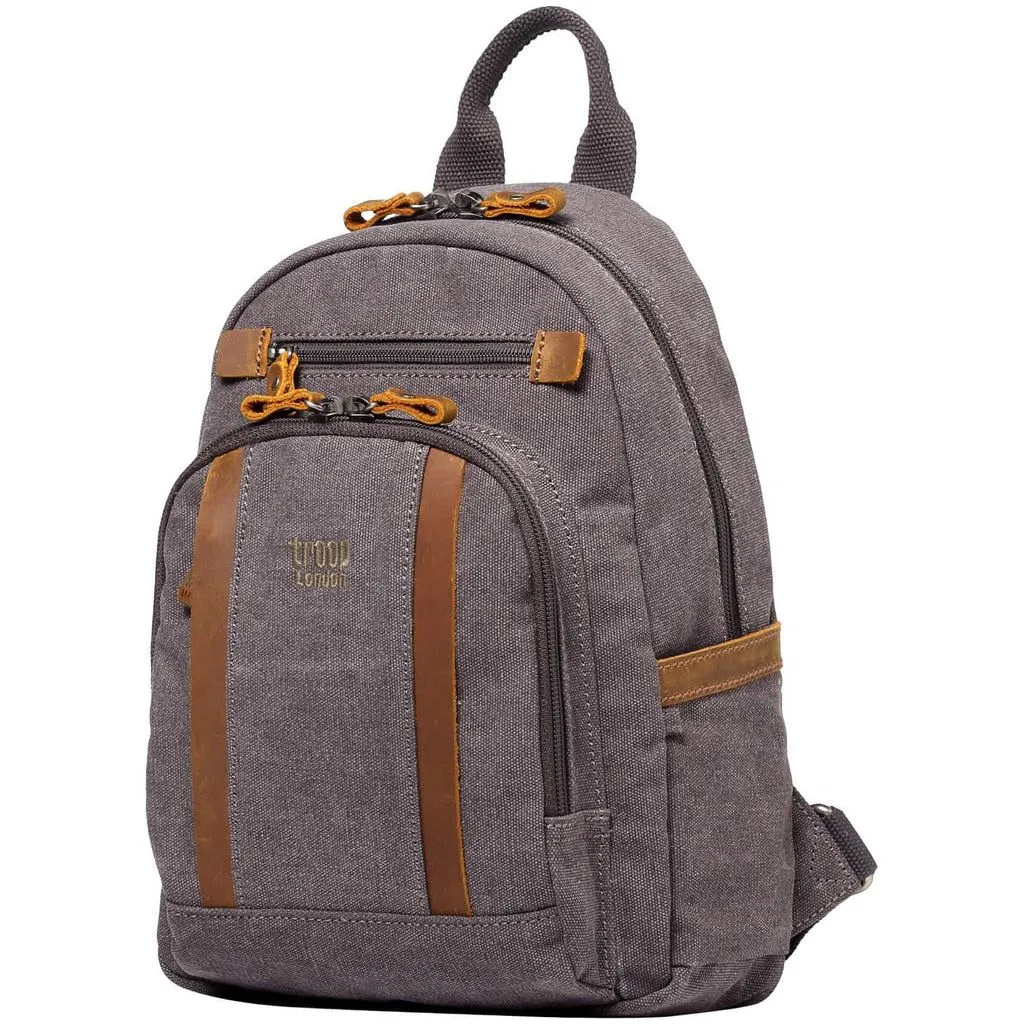 Small Canvas Backpack - Troop London Classic Canvas Backpack