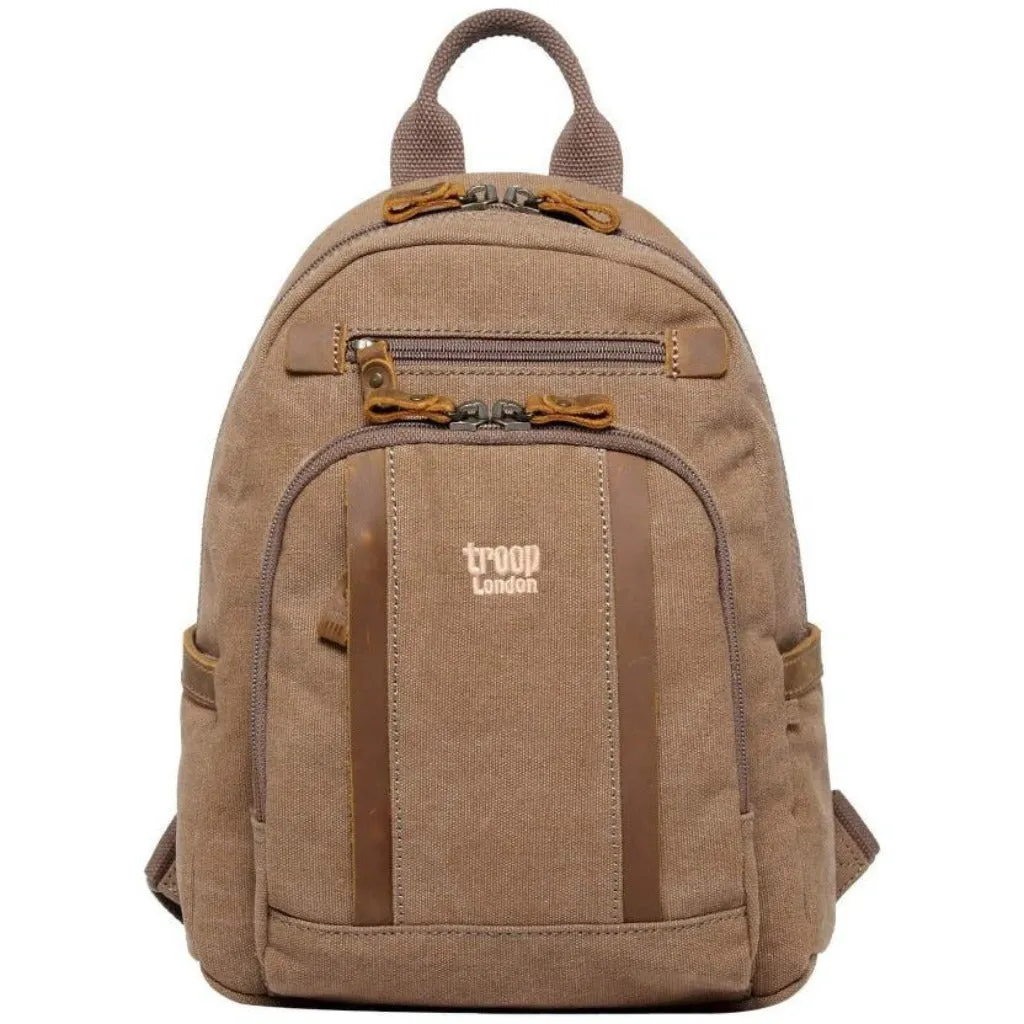 Small Canvas Backpack - Troop London Classic Canvas Backpack