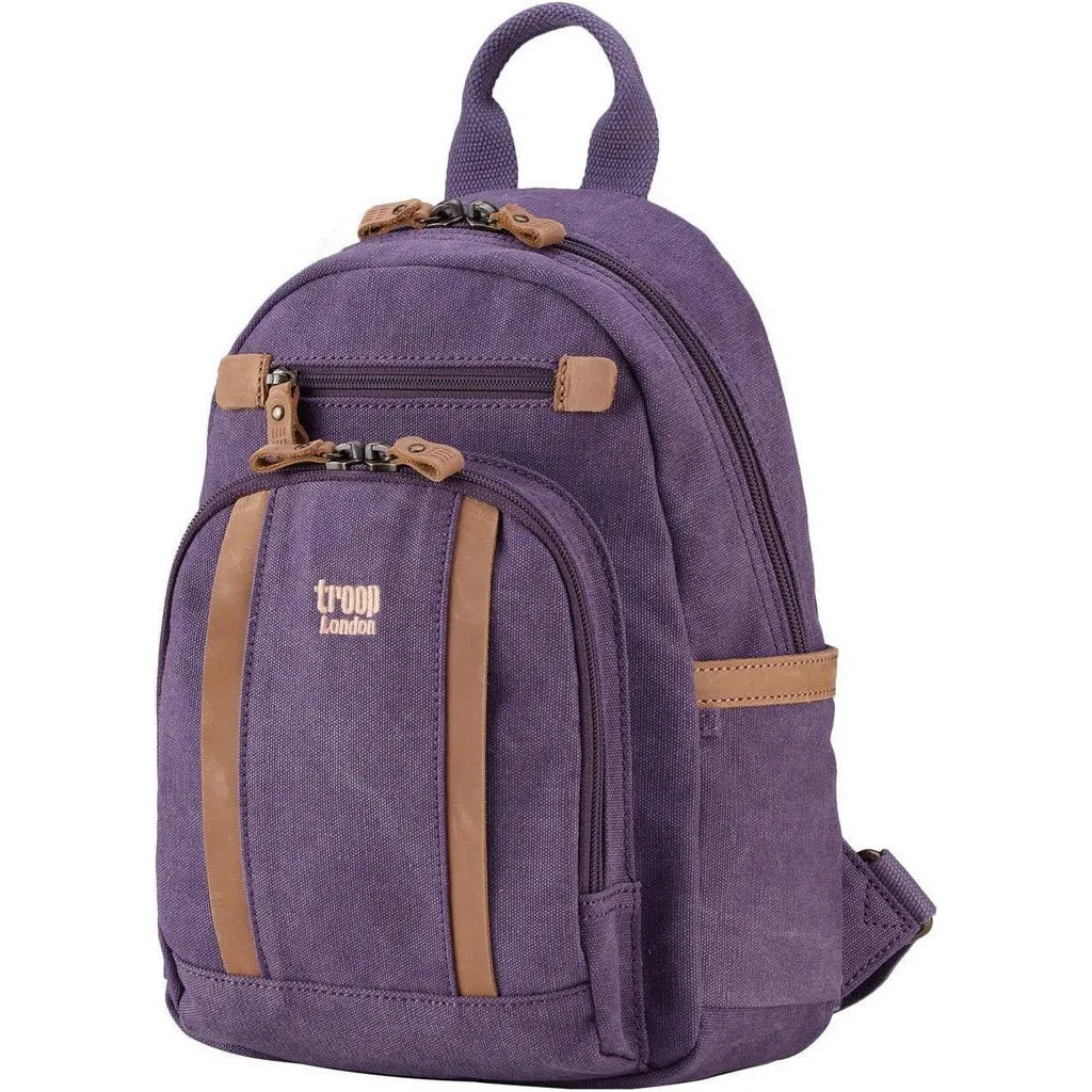 Small Canvas Backpack - Troop London Classic Canvas Backpack