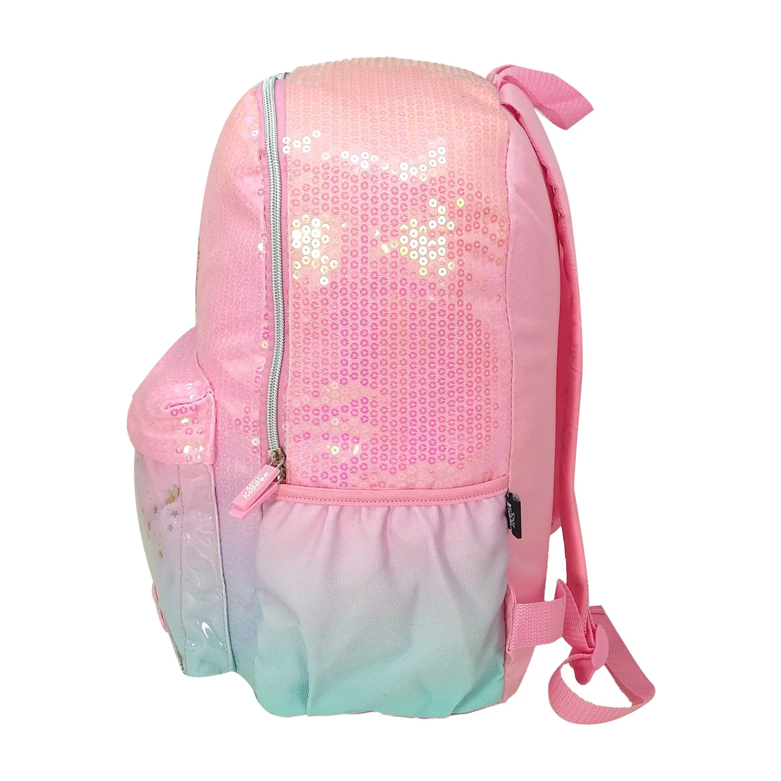 Smily Kiddos Unicorn Charm Backpack For Girls - Pink