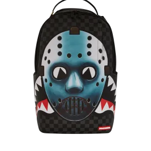 Sprayground Yep Not Going Outside Backpack - Black / Blue / White