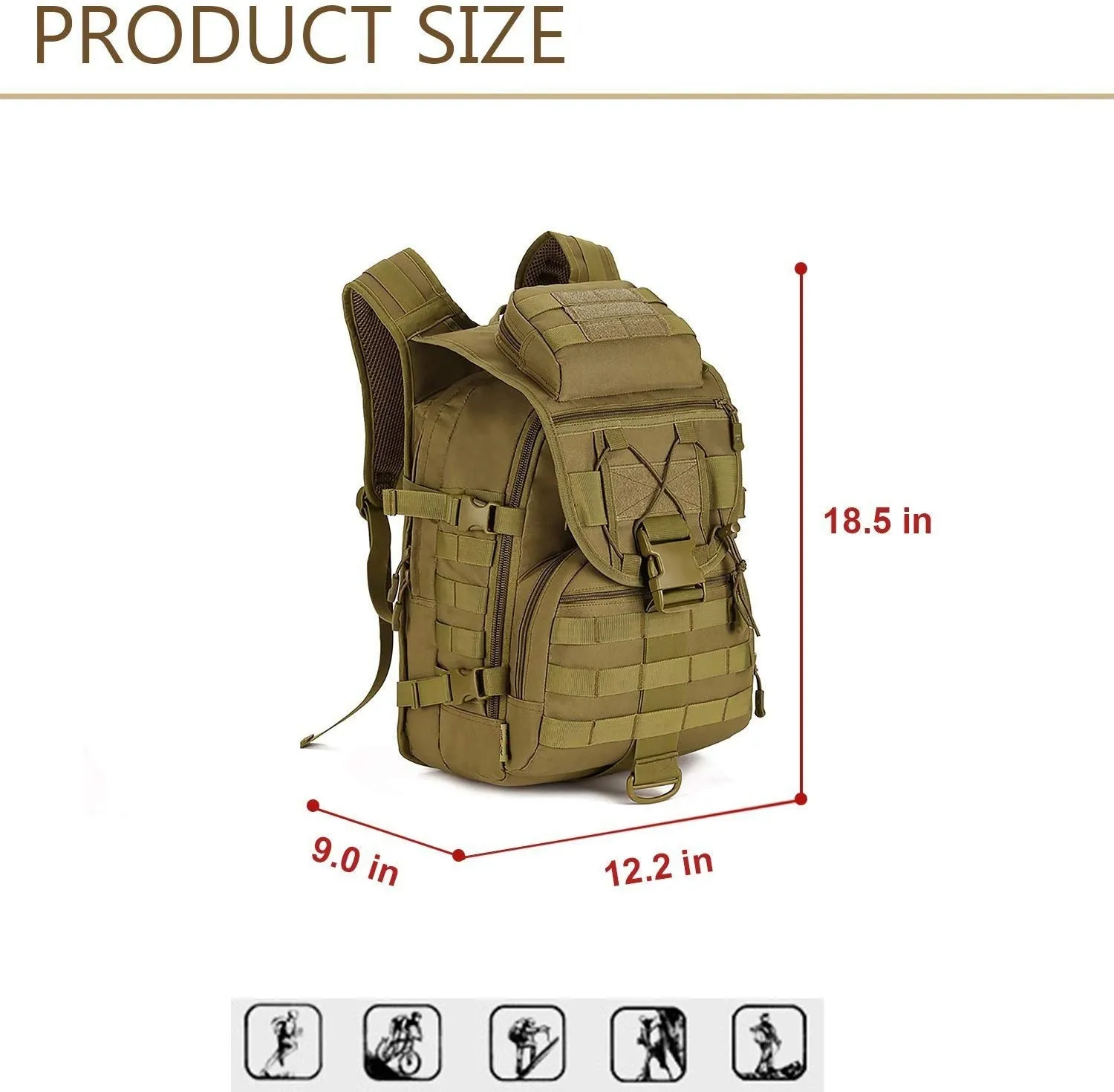 Tactical Military Backpack Gear