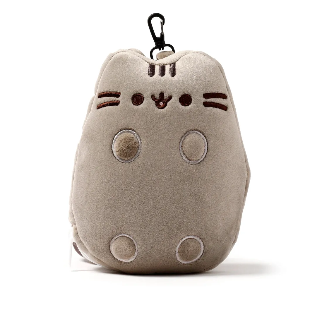 Travelmall 3D Pusheen Cat Shaped Travel Pillow & with Eye Mask Set