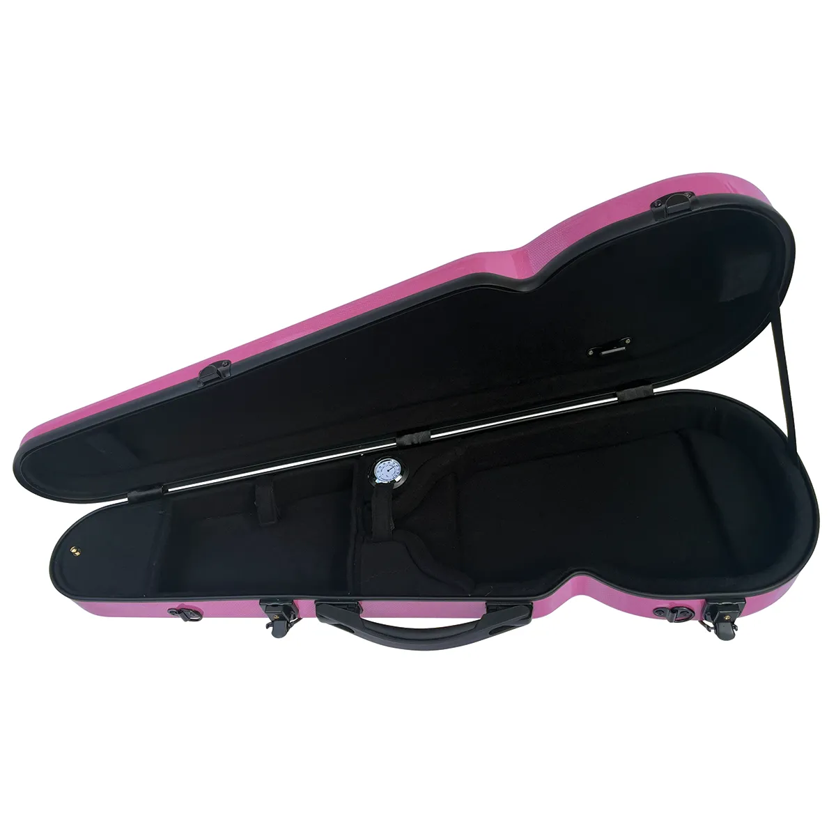 Vivo Shaped Case Textured Pink Case - for 1/2 Violin / 12" Viola