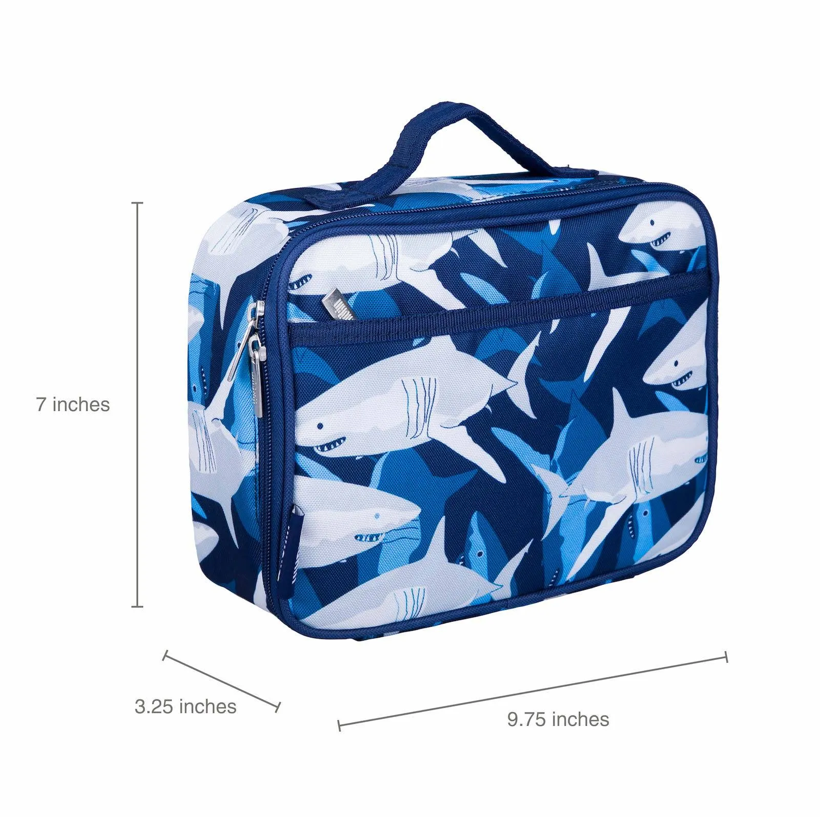 Wildkin Sharks Lunch Box Bag [BPA-Free]