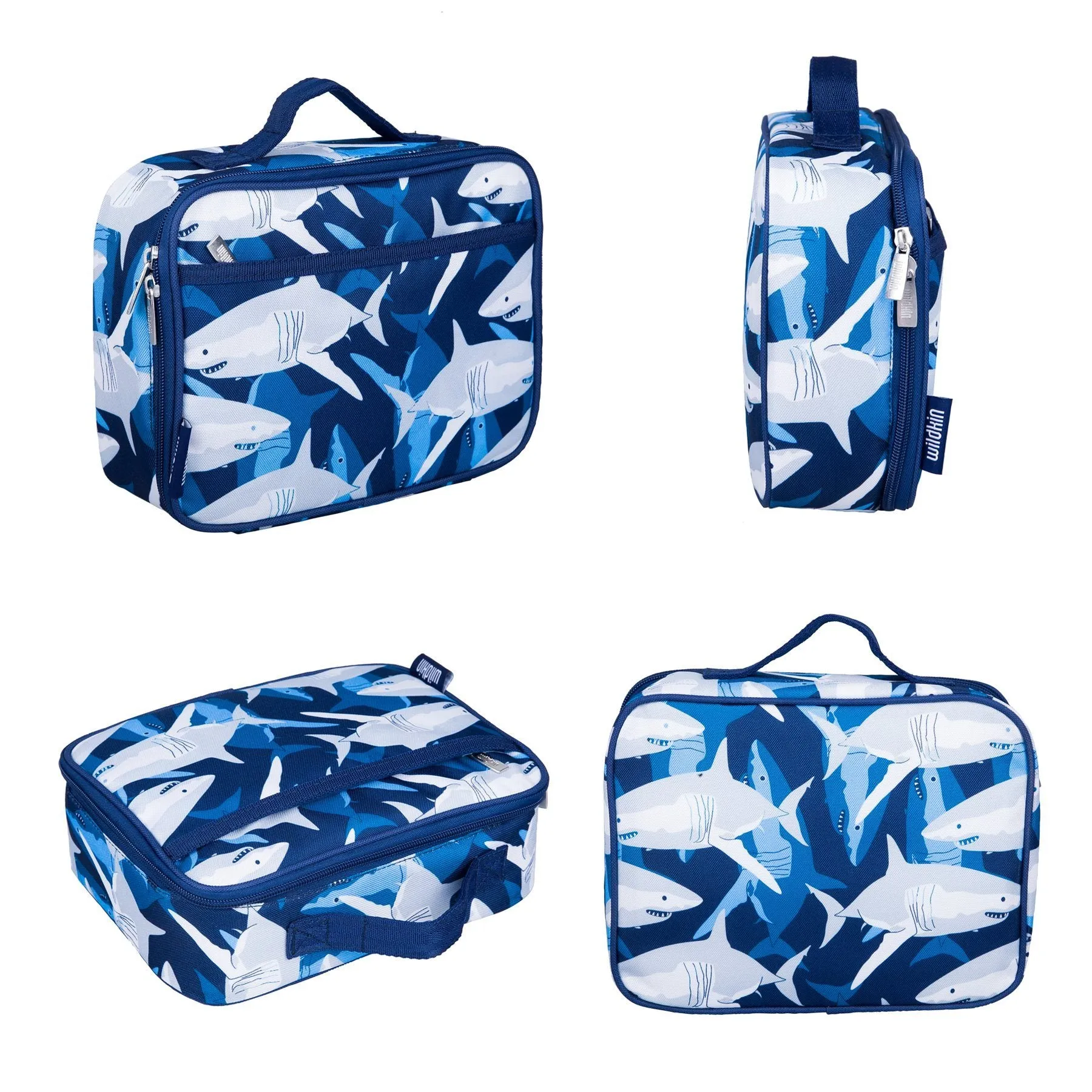 Wildkin Sharks Lunch Box Bag [BPA-Free]