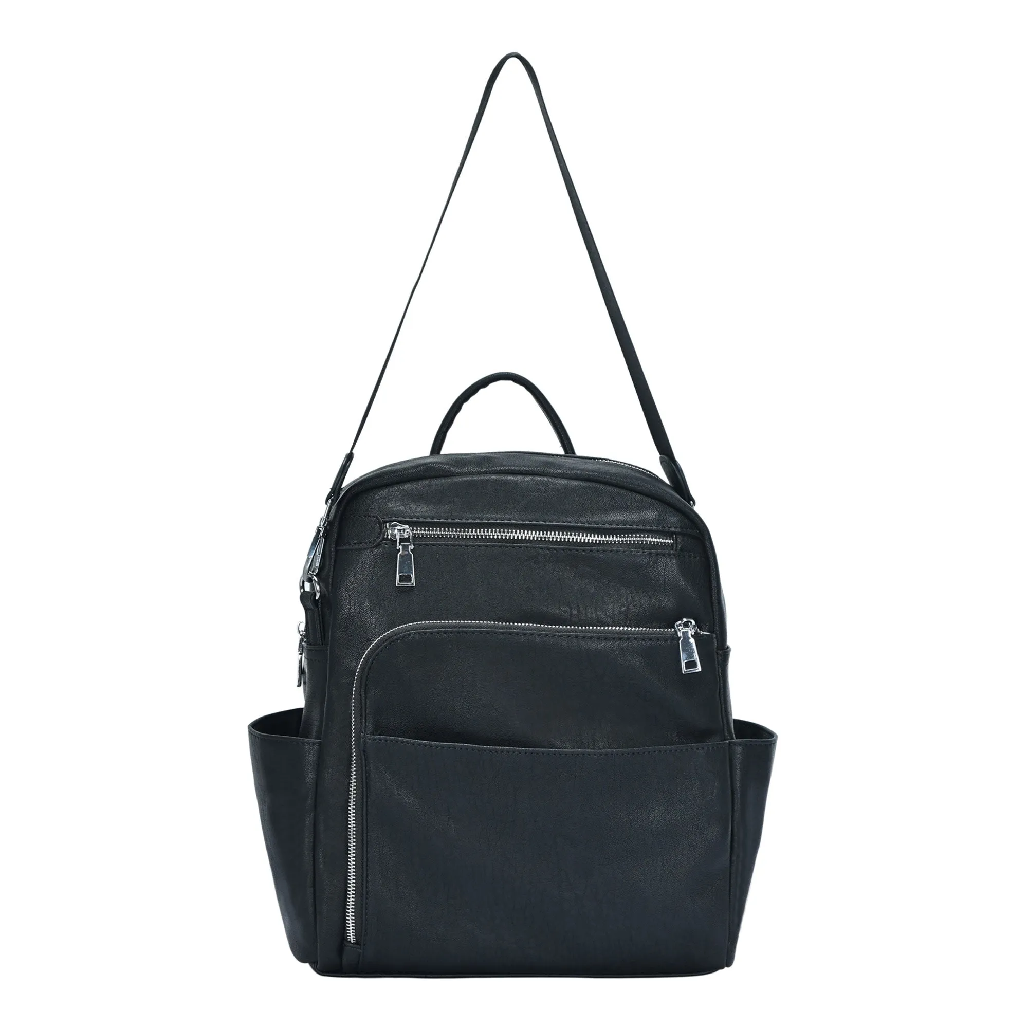 Willa Vegan Leather Utilitarian Backpack