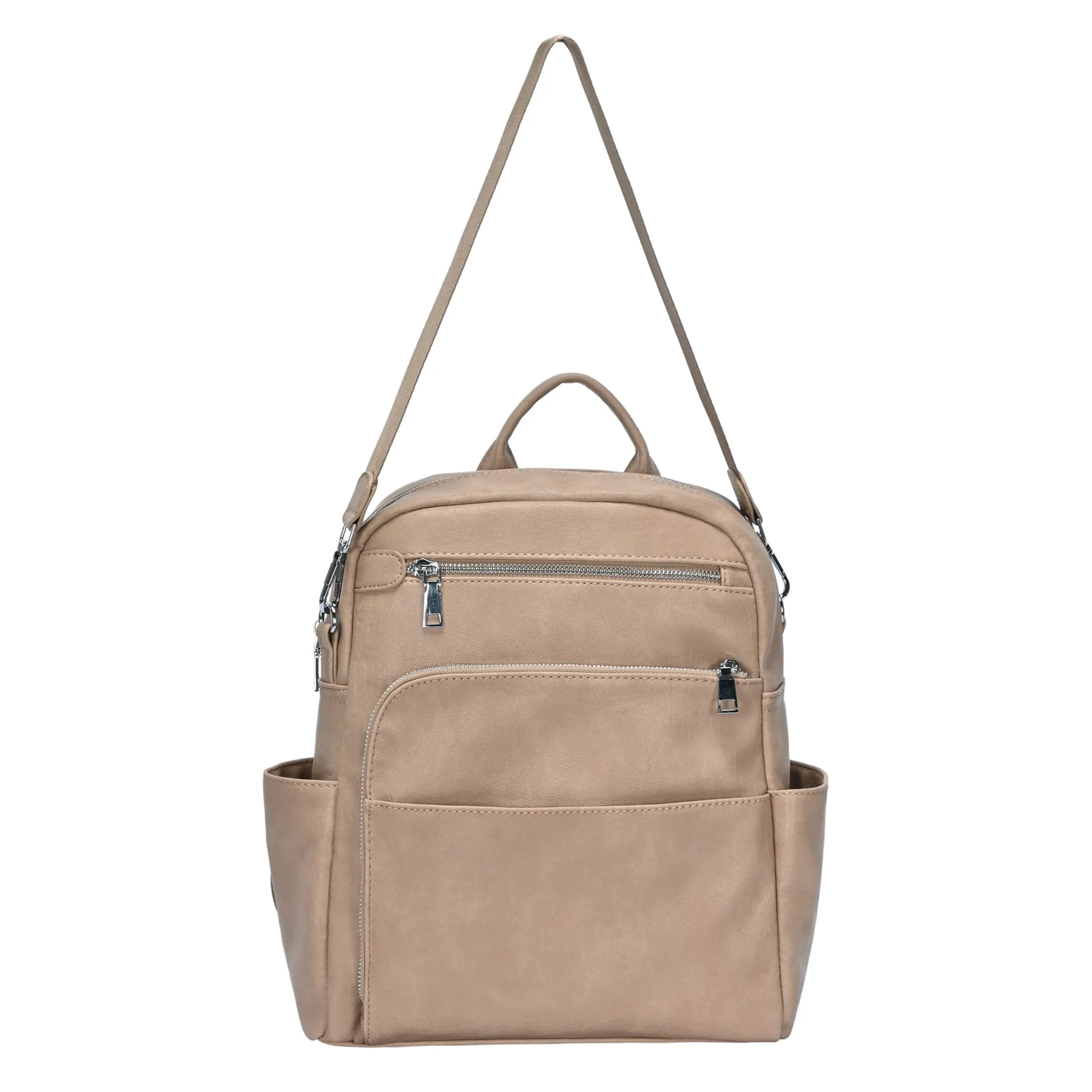 Willa Vegan Leather Utilitarian Backpack